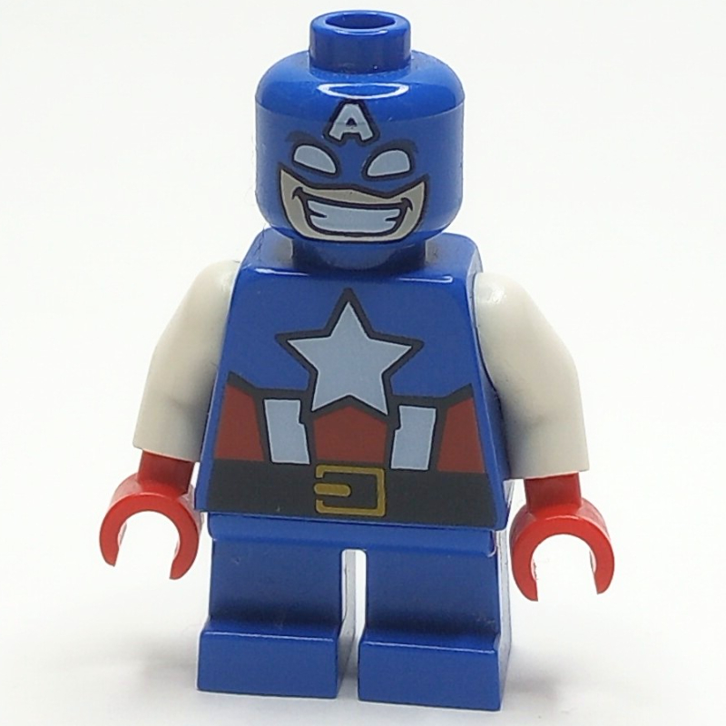 Captain America avec jambes courtes (Captain America with Short Legs)