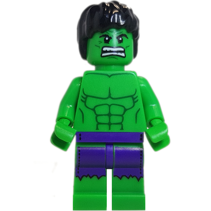 Hulk, pantalon pourpre foncé, avec motif imprimé (Hulk, Dark Purple Pants, Printed)
