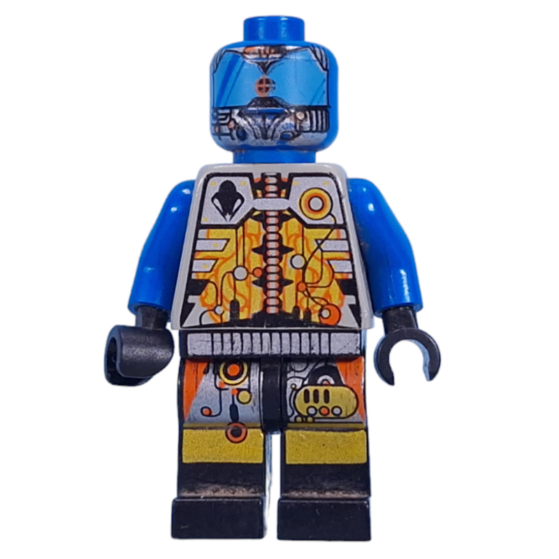 Ovni droïde, bleu (UFO Droid, Blue)
