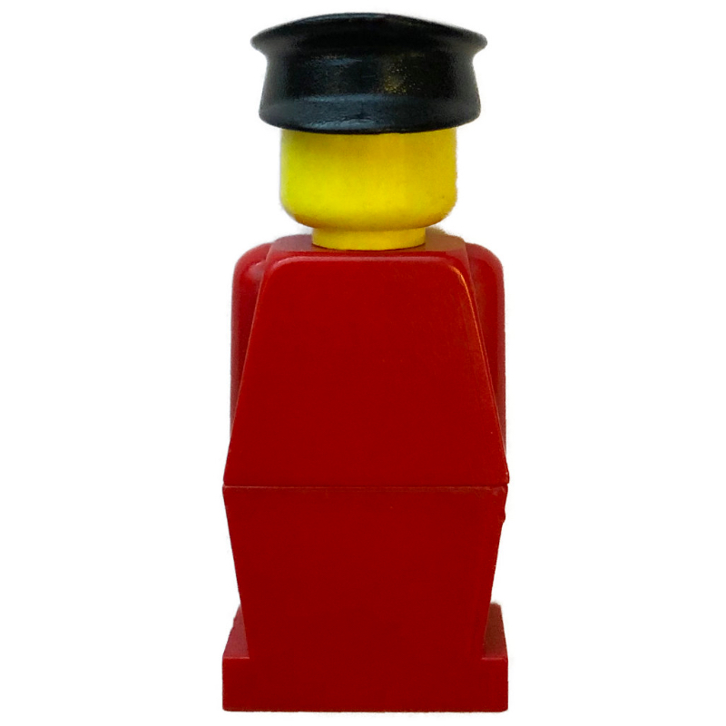 LEGOLAND rouge avec chapeau noir (LEGOLAND Red with Black hat)