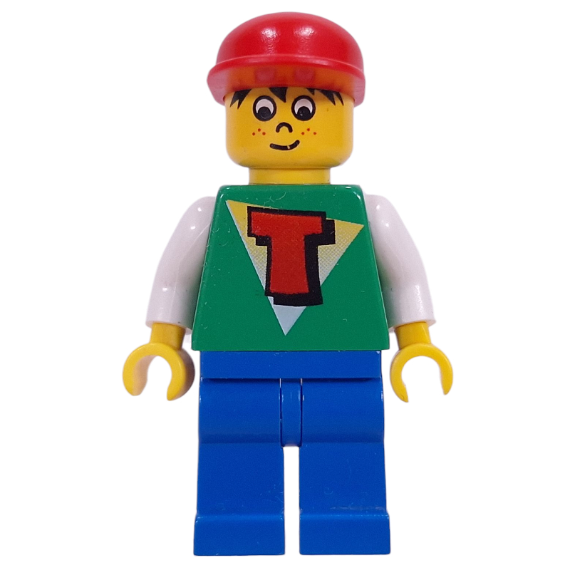 Timmy - jambes bleues, casquette rouge (Timmy - Blue Legs, Red Cap)
