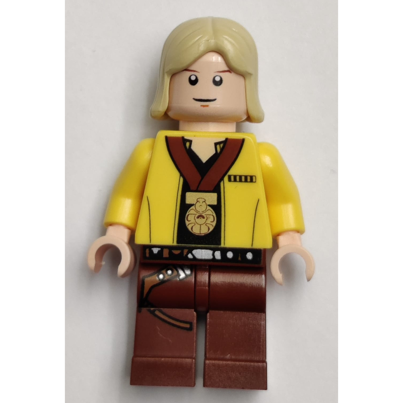 Luke Skywalker, médaille imprimée, pupilles blanches (Luke Skywalker, Printed Medal, White Pupils)