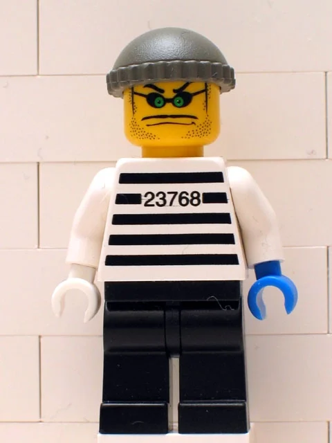 Brickster avec chapeau gris foncé (Brickster with Dark Gray Hat)