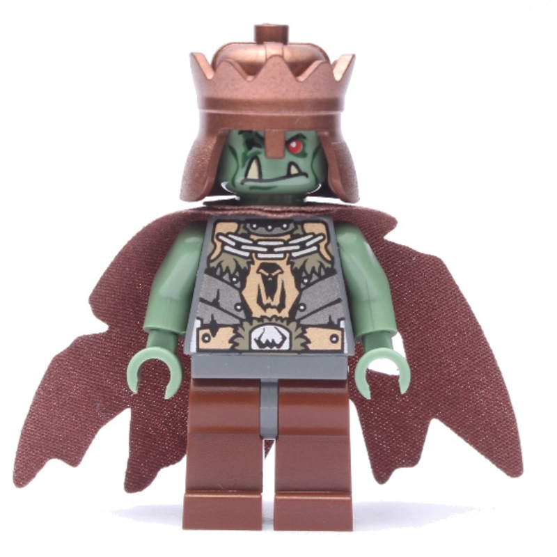 Troll King, couronne de cuivre métallique (Troll King, Metallic Copper Crown)