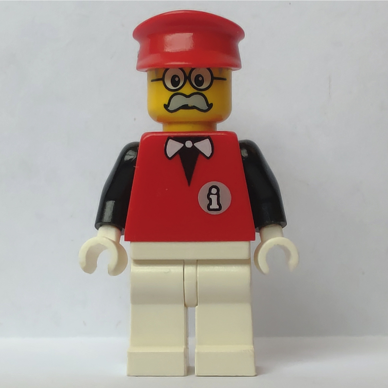 Infomaniac, logo LEGO au dos (Infomaniac, LEGO Logo on Back)