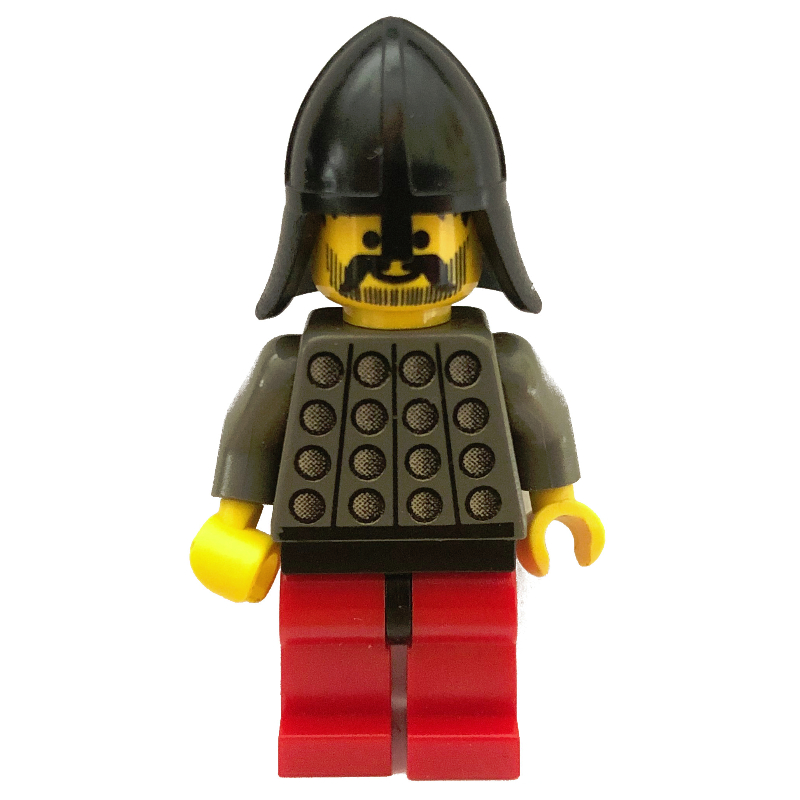 Chevalier (chevaliers d'effroi) - jambes rouges, hanches noires (Knight (Fright Knights) - Red Legs, Black Hips)