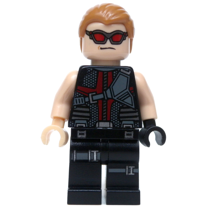 Hawkeye avec lunettes rouges (Hawkeye with Red Glasses)