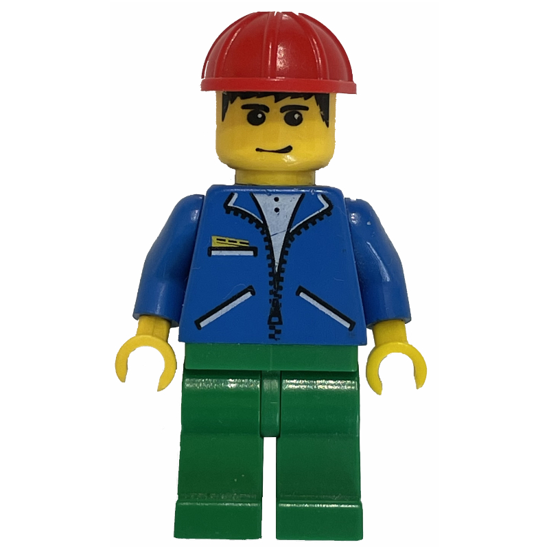 Torse bleu, jambes vertes, chapeau rouge (Blue Torso, Green Legs, Red Hat)