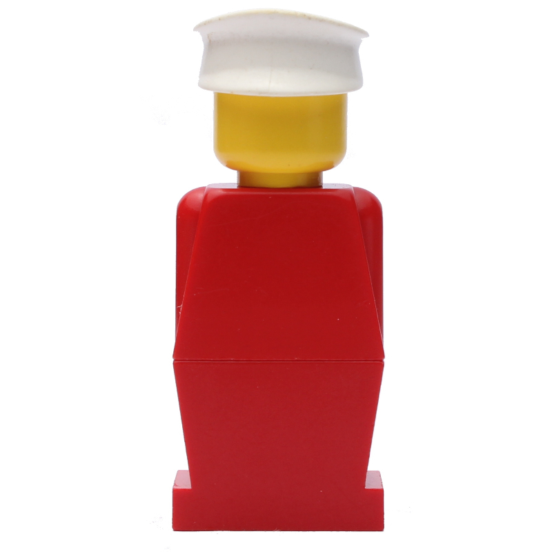 LEGOLAND torse rouge, jambes rouges, chapeau blanc (LEGOLAND Red Torso, Red Legs, White Hat)