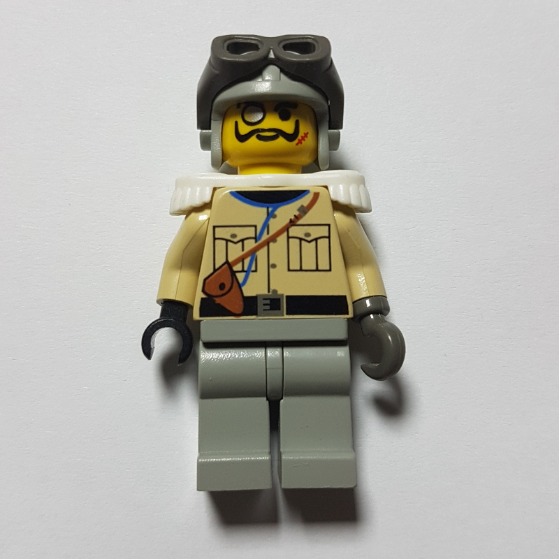 Baron von barron (pilote) avec chapeau gris clair (Baron Von Barron (Pilot) with Light Gray Hat)