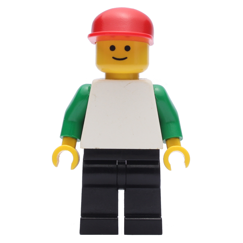 Torse blanc, jambes noires, chapeau rouge (White Torso, Black Legs, Red Hat)