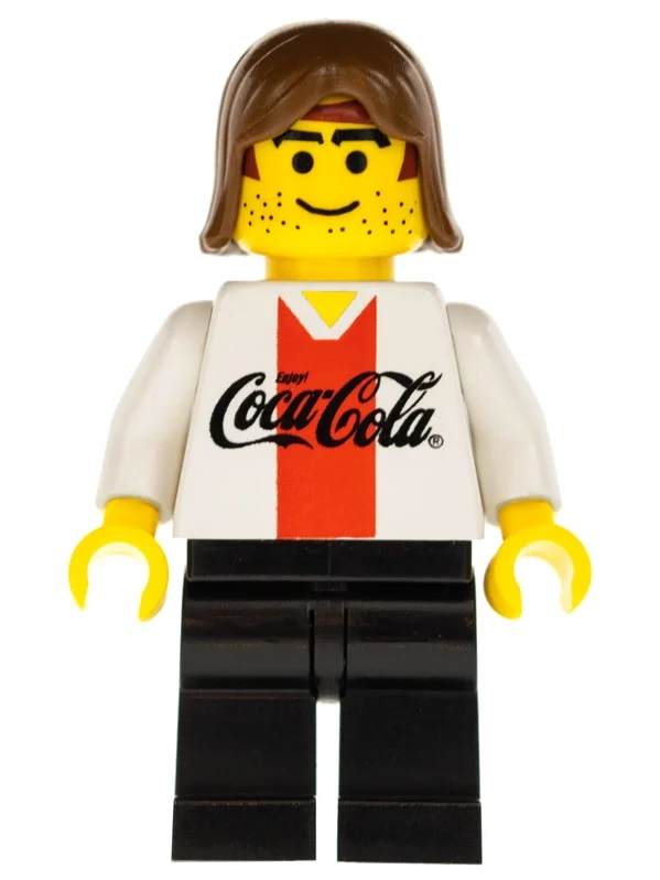 Joueur de football coca-cola avant 3 (Soccer Player Coca-Cola Forward 3)