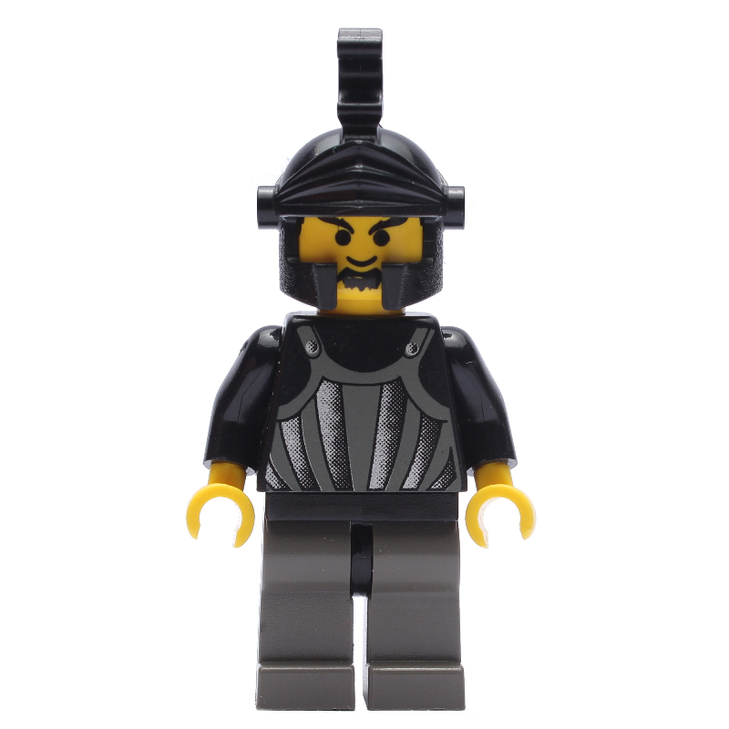 Chevalier (chevaliers effrayants) - casque noir, pas de panache (Knight (Fright Knights) - Black Helmet, no Plume)