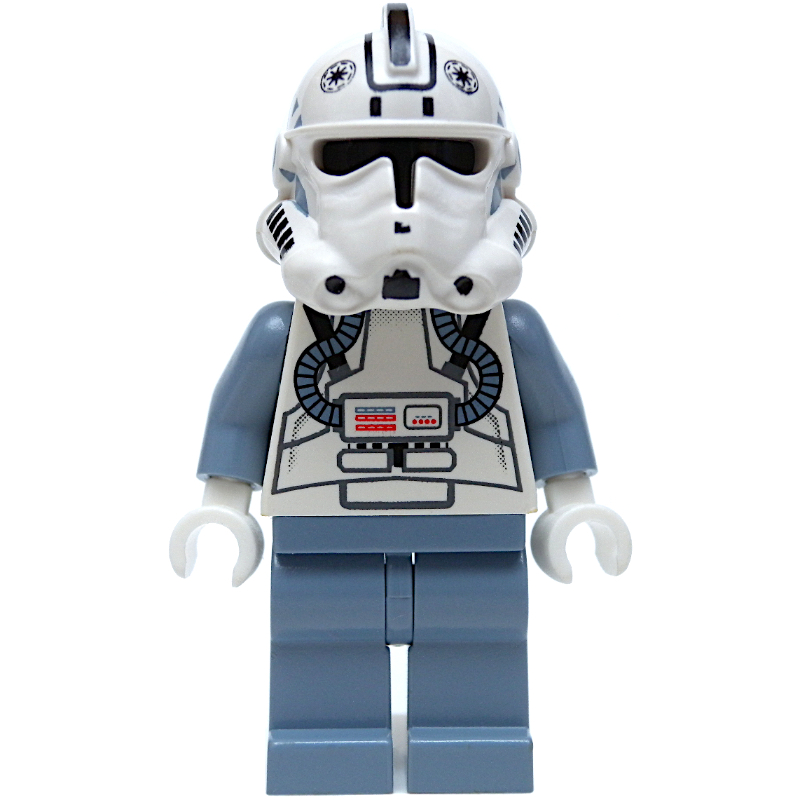 Clone pilote, tête noire sans motif (Clone Pilot, Plain Black Head)
