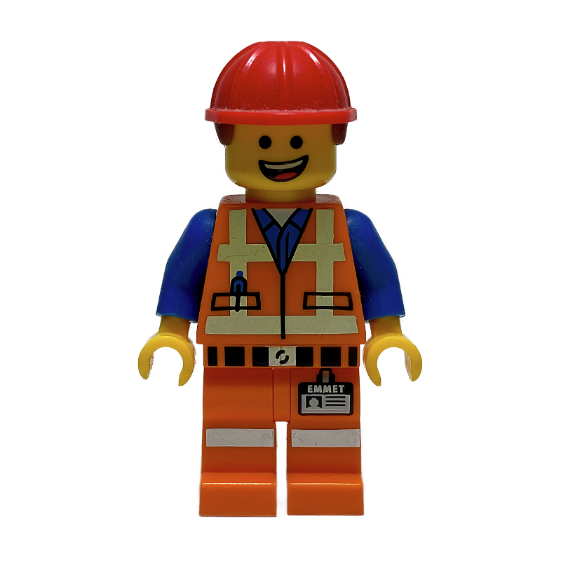 Emmet, casque de chantier rouge (Emmet, Red Hard Hat)