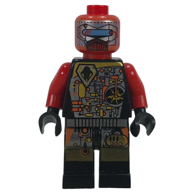 Ovni droïde, rouge (UFO Droid, Red)