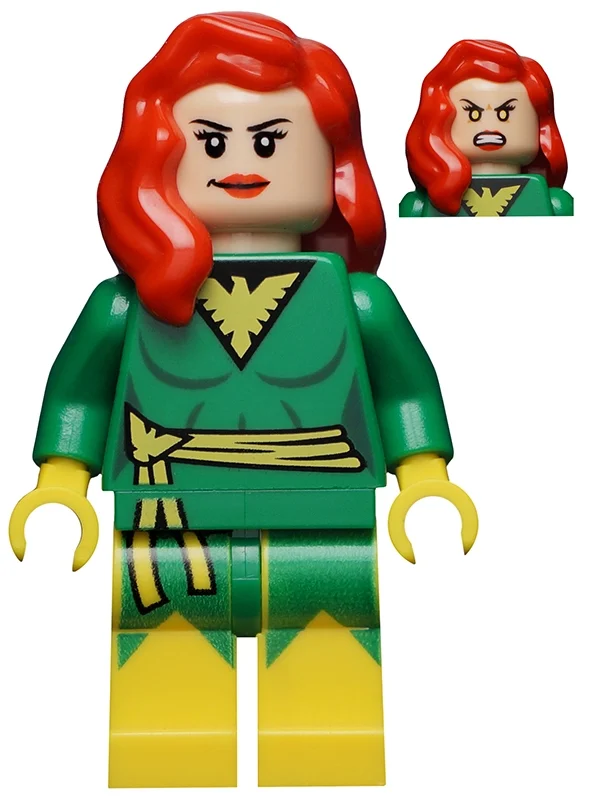 Jean gris en costume phénix (Jean Grey in Phoenix Costume)