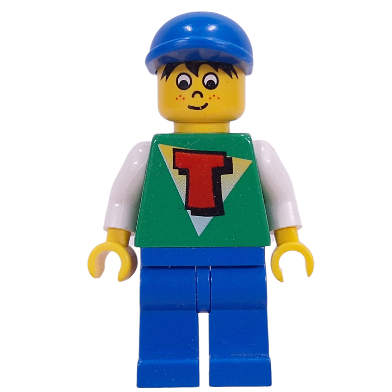 Timmy - jambes bleues, casquette bleue (Timmy - Blue Legs, Blue Cap)