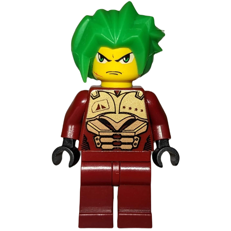 Takeshi avec une armure en or (Takeshi with Gold Armor)