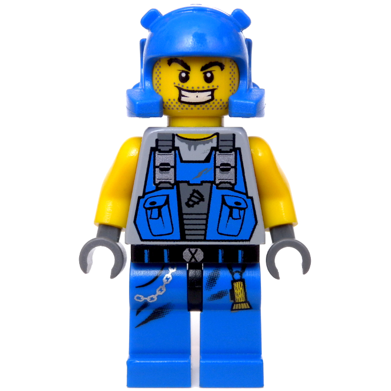 Pouvoir miner, barbe naissante (Power Miner, Beard Stubble)