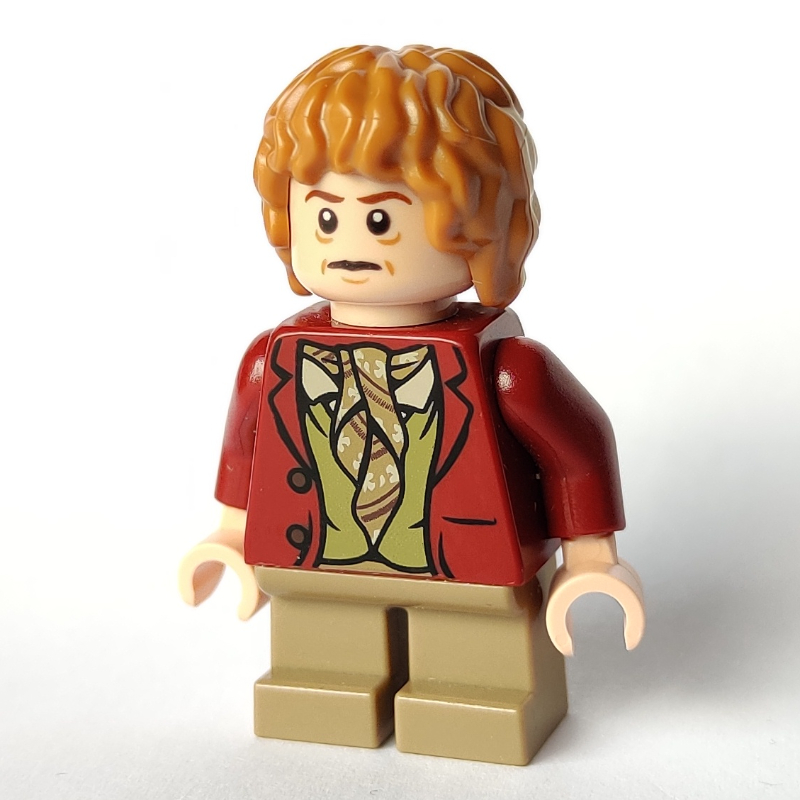 Bilbon Sacquet — manteau rouge foncé (Bilbo Baggins - Dark Red Coat)