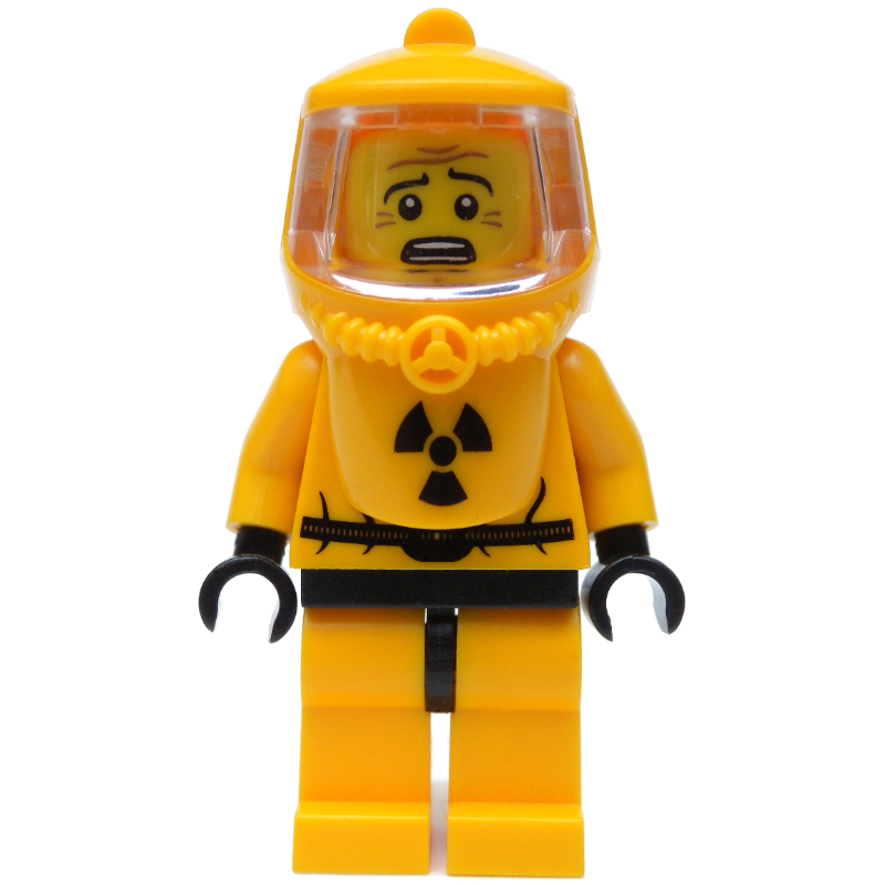 Personnage en combinaison de protection (Hazmat Guy)