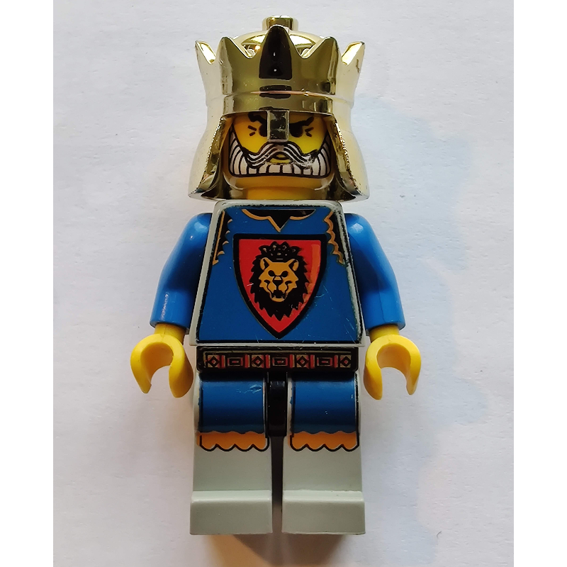 Roi Leo (chevaliers royaume i) - bouclier de lion, couronne (King Leo (Knights Kingdom I) - Lion Shield, Crown)