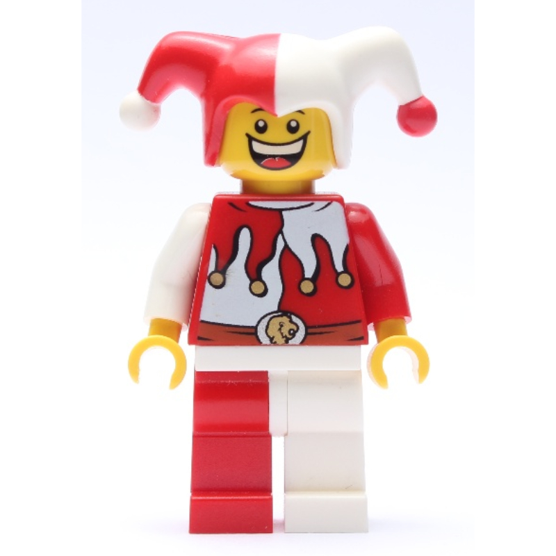 Bouffon, rouge et blanc (Jester, Red and White)