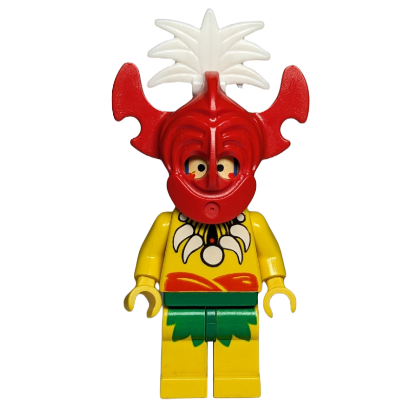 Islandais - roi kahuka, masque (Islander - King Kahuka, Mask)