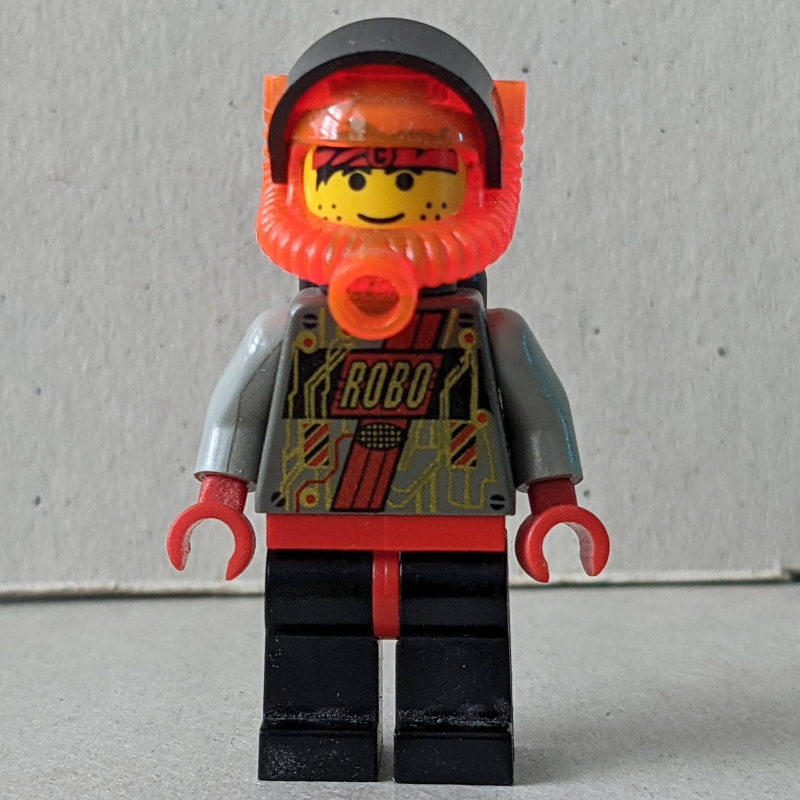 RoboForce, rouge avec des jambes simples (RoboForce, Red with Plain Legs)