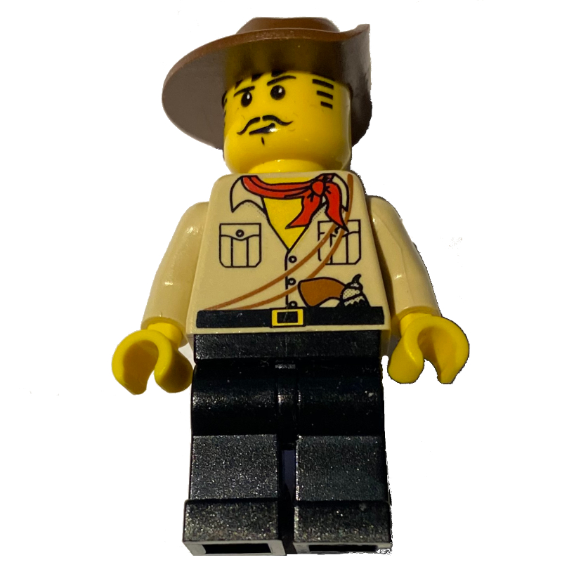 Johnny thunder (désert) avec cicatrice de menton (Johnny Thunder (Desert) with Chin Scar)