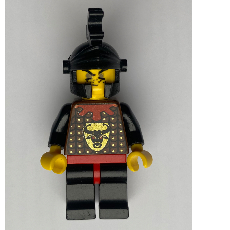Chevalier (chevaliers royaume i) - voleur de taureau, casque noir (Knight (Knights Kingdom I) - Bull Robber, Black Helmet)