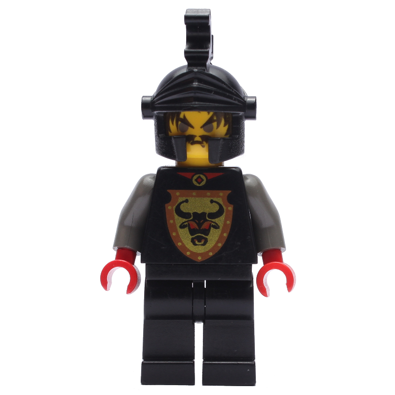 Chevalier (chevaliers royaume i) - cedric le taureau, casque noir (Knight (Knights Kingdom I) - Cedric the Bull, Black Helmet)