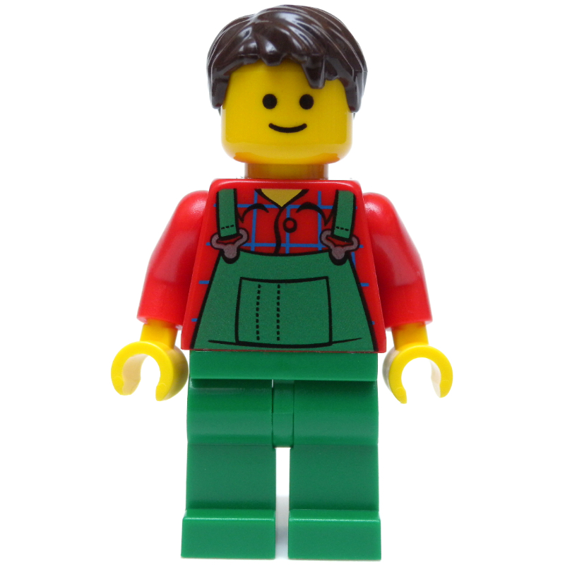 Fermier en salopette verte (Farmer in Green Overalls)