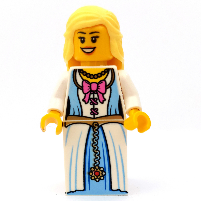 Jeune fille - cheveux jaune clair vif (Maiden - Bright Light Yellow Hair)