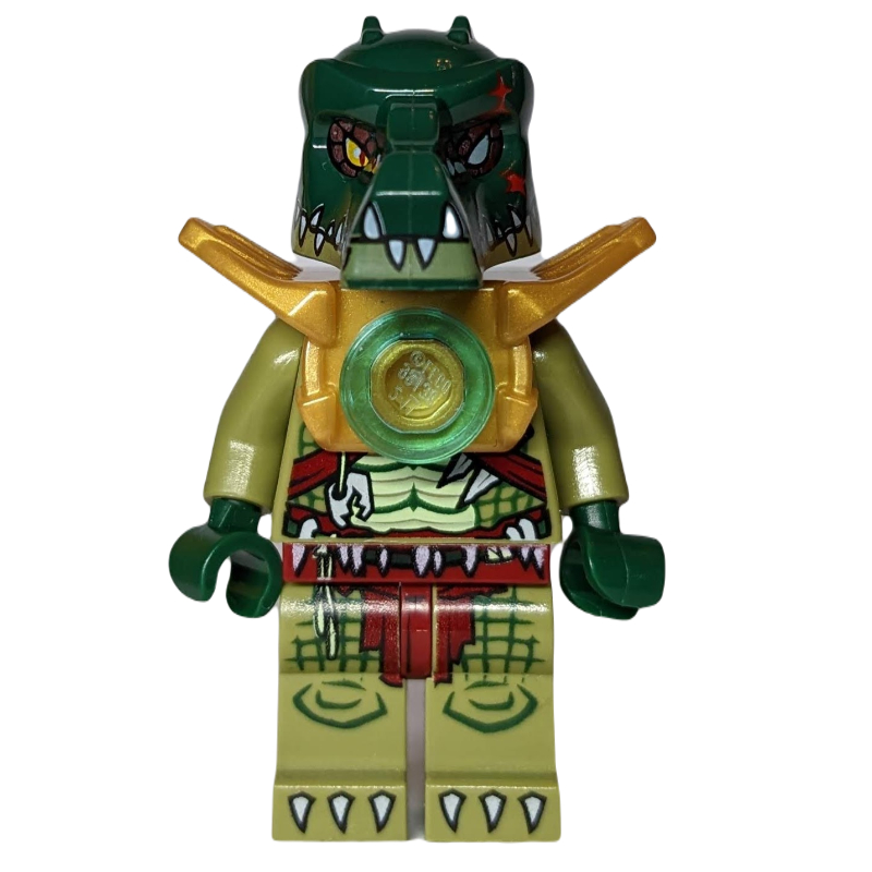 Cragger avec armure d'épaule en or nacré (Cragger with Pearl Gold Shoulder Armor)