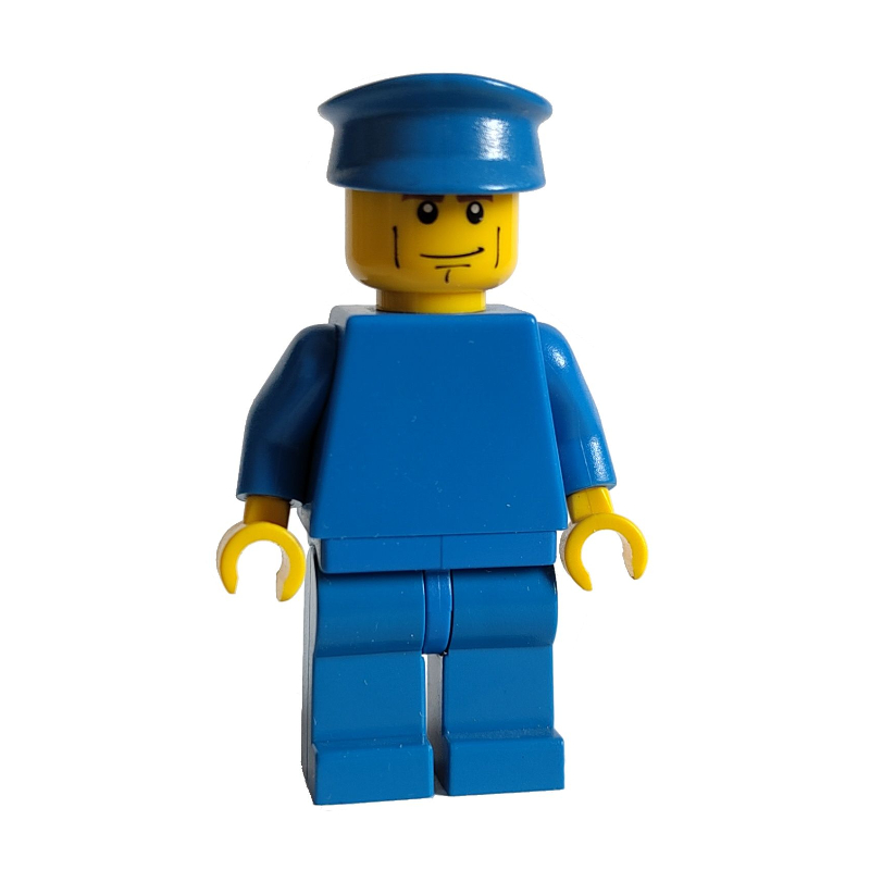 Torse bleu, jambes bleues, chapeau bleu (Blue Torso, Blue Legs, Blue Hat)