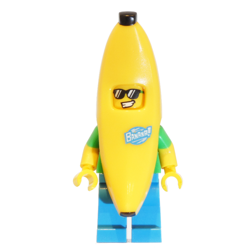Personnage en costume de banane (Banana Guy)