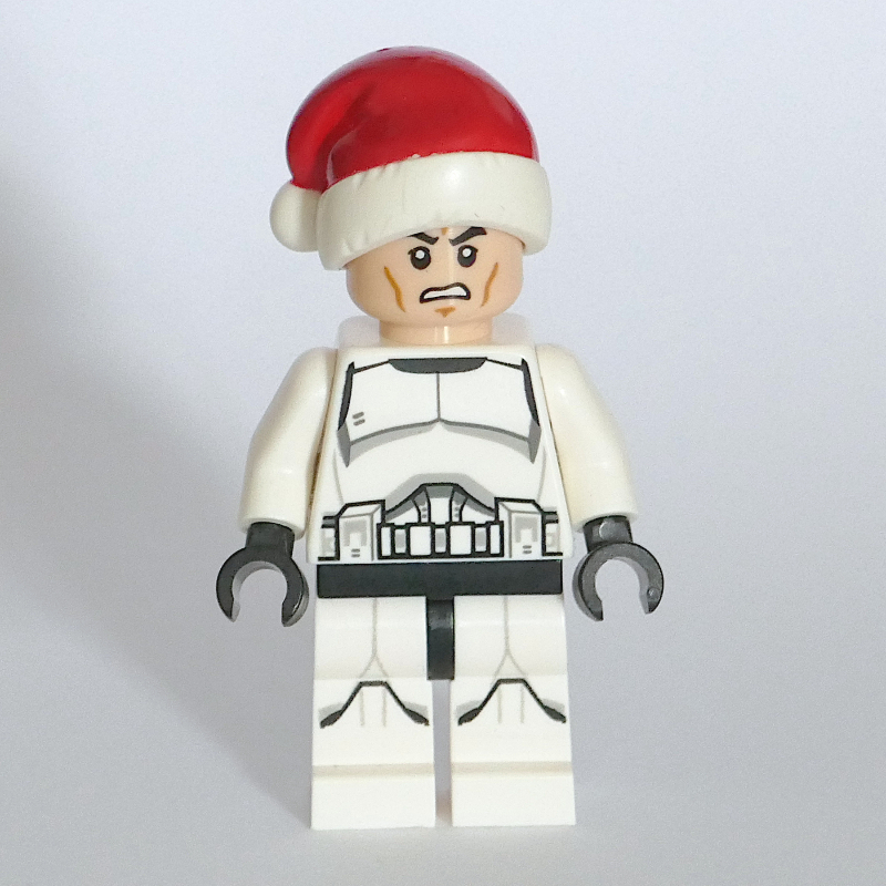 Soldat clone, santa chapeau (Clone Trooper, Santa Hat)