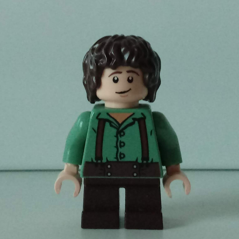 Frodon Sacquet — torse vert sable (Frodo Baggins - Sand Green Torso)