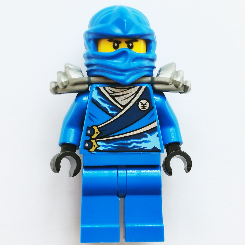 Jay avec armure d'épaule plate argentée (redémarrée) (Jay with Flat Silver Shoulder Armor (Rebooted))