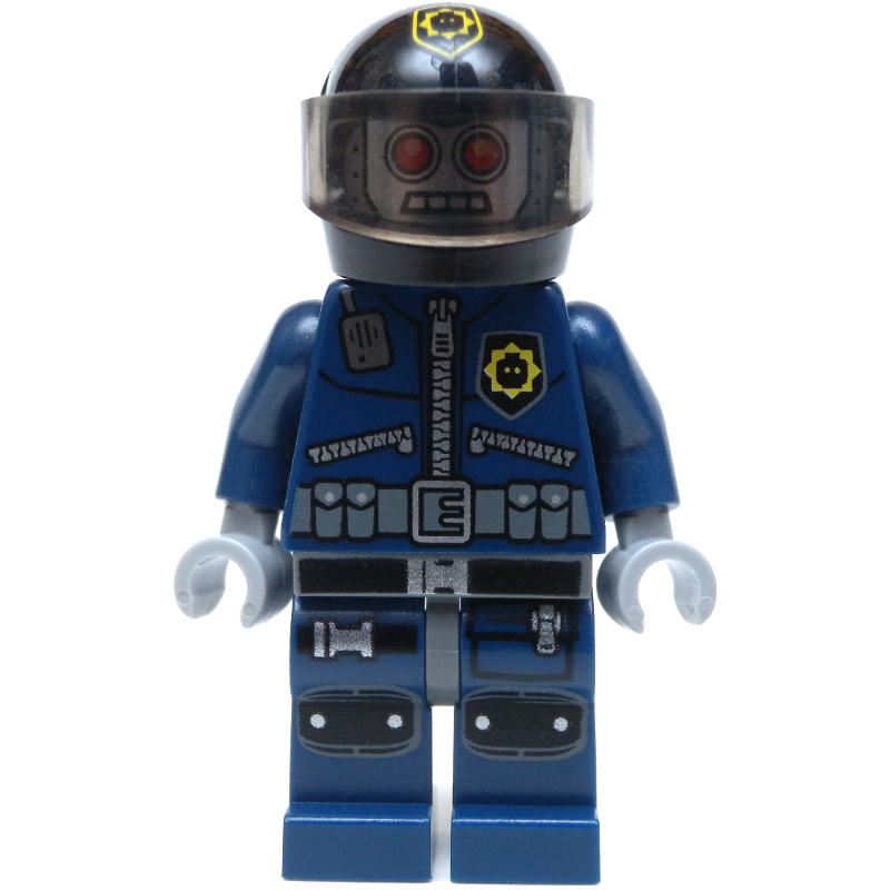 Robot police avec casque (Robot Police with Helmet)