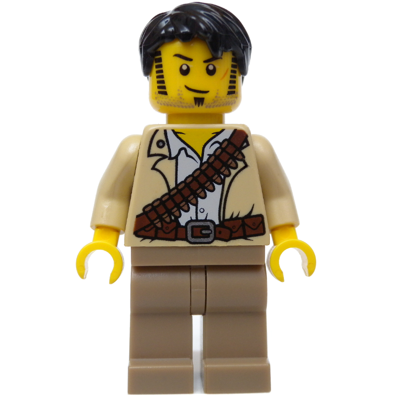 Jake raines avec ceinture de munitions (3626b tête) (Jake Raines with Ammo Belt (3626b Head))