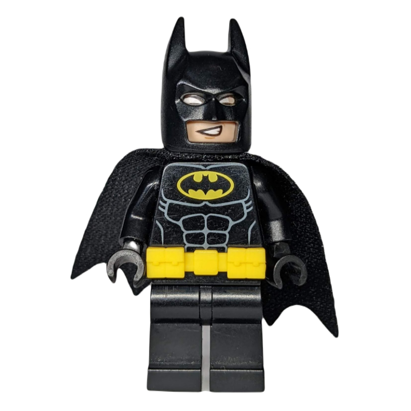 Batman, tenue noire, cape et cagoule noires, ceinture utilitaire (3626cpr2106 tête) (Batman, Black Suit, Black Cape and Cowl, Utility Belt (3626cpr2106 Head))