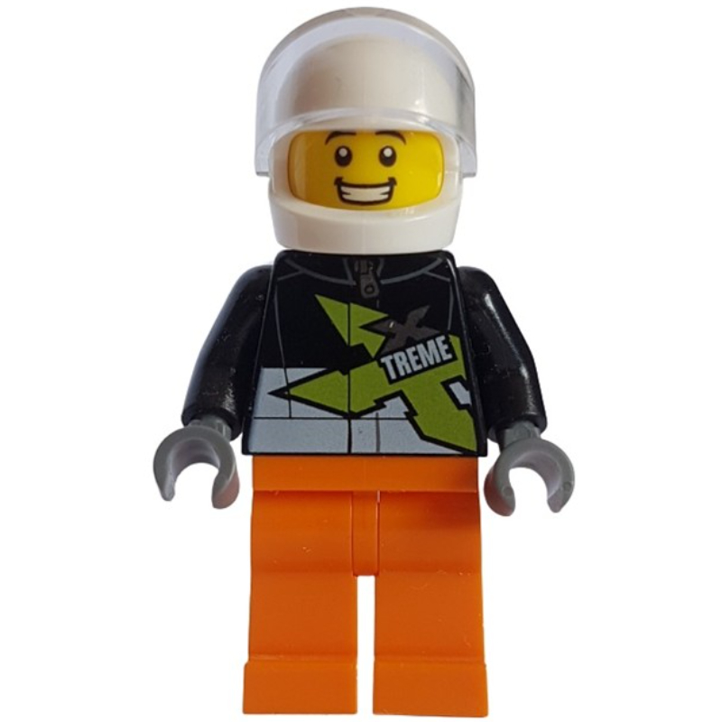 Conducteur de cascade avec vert citron x (Stunt Driver with Lime X)