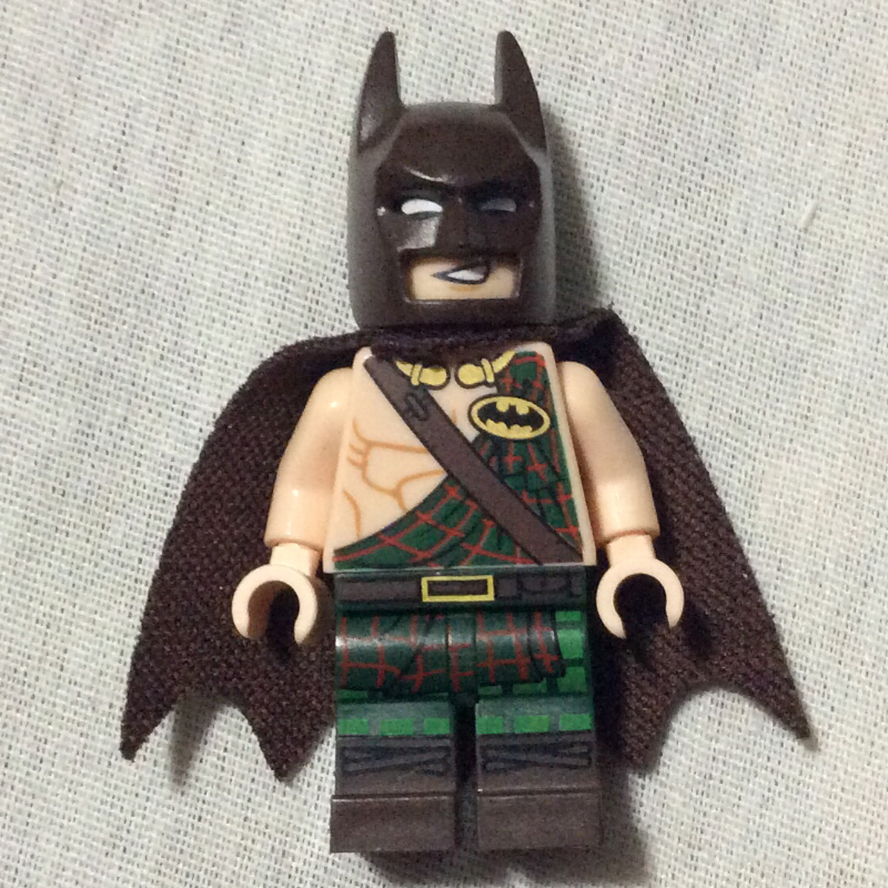 Batman, tenue tartan (Batman, Tartan Outfit)
