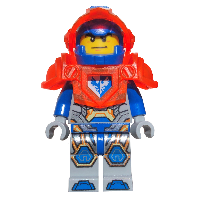 Clay moorington avec armure transparent-néon orange (Clay Moorington with Trans-Neon Orange Armor)