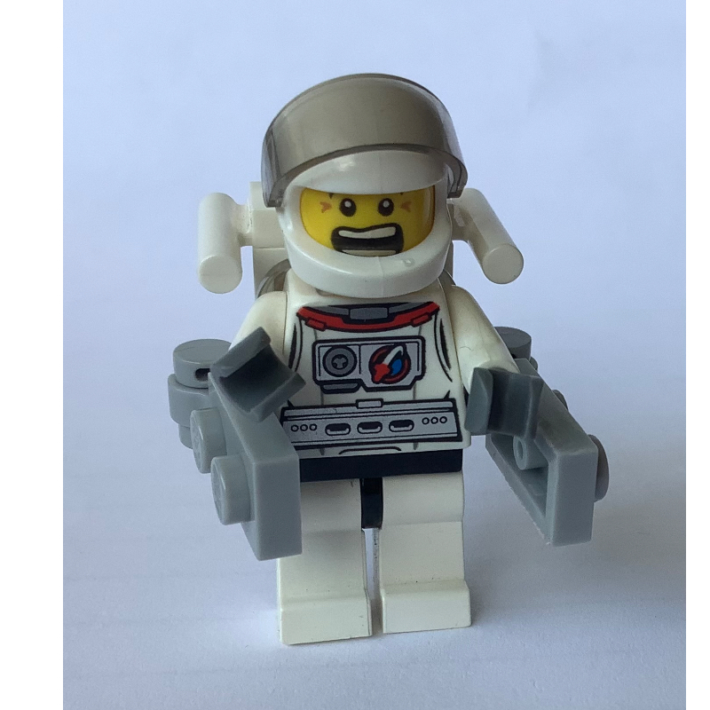 Astronaute - torse blanc et les jambes, sac à dos (Astronaut - White Torso and Legs, Backpack)