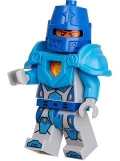 Garde du roi avec armure sombre azur (King's Guard with Dark Azure Armor)