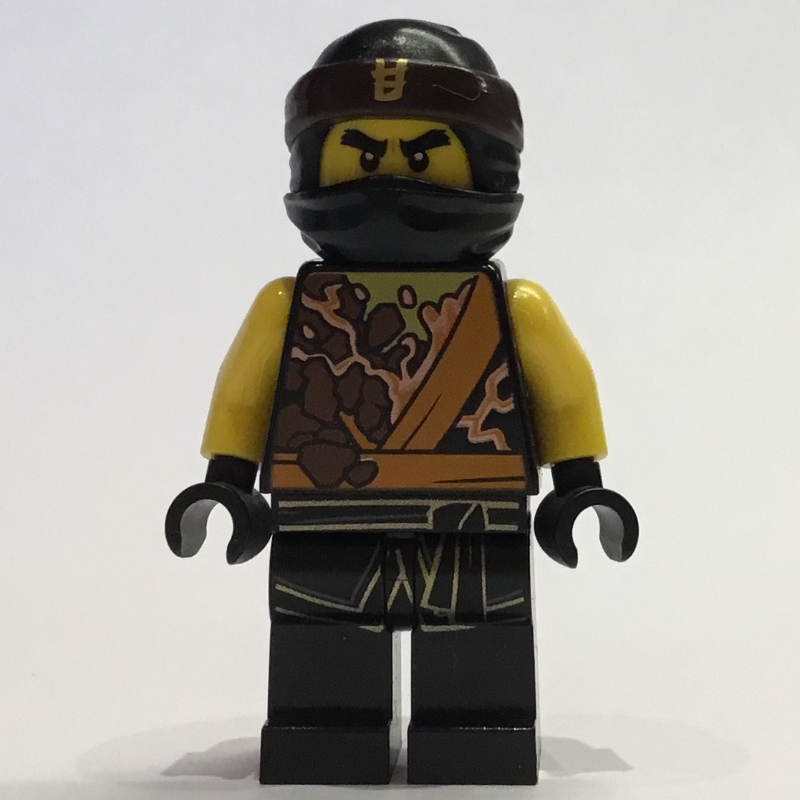 Cole en tenue de maître Spinjitzu (fils de Garmadon) (Cole in Spinjitzu Master Outfit (Sons of Garmadon))